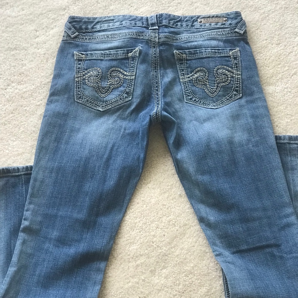 Re rock jeans from express. Bootcut